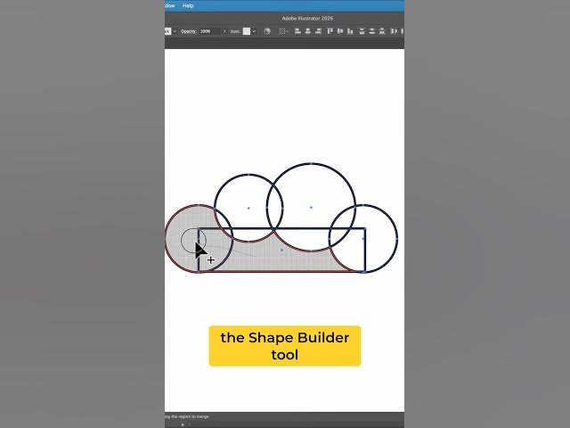 Video thumbnail for Master Adobe Illustrator: Craft a Cloud Icon FAST! #shorts