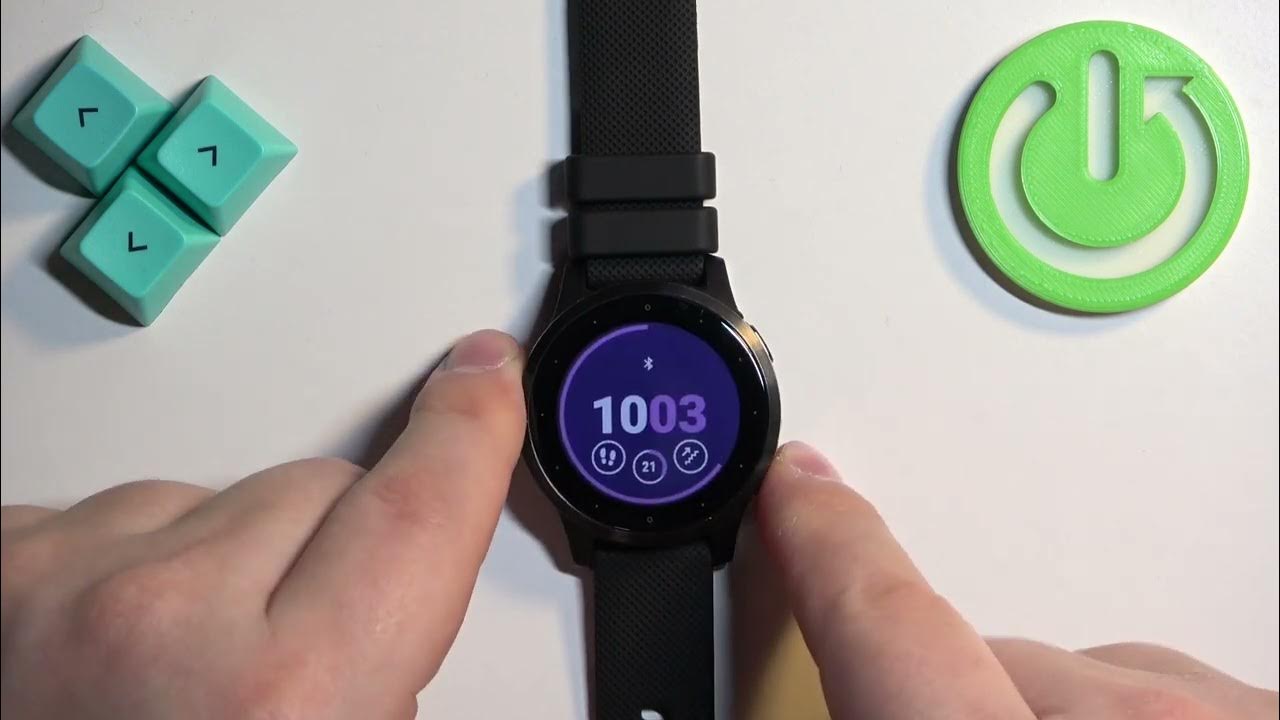 Video thumbnail for How to Change System Language on GARMIN Vivoactive 4s