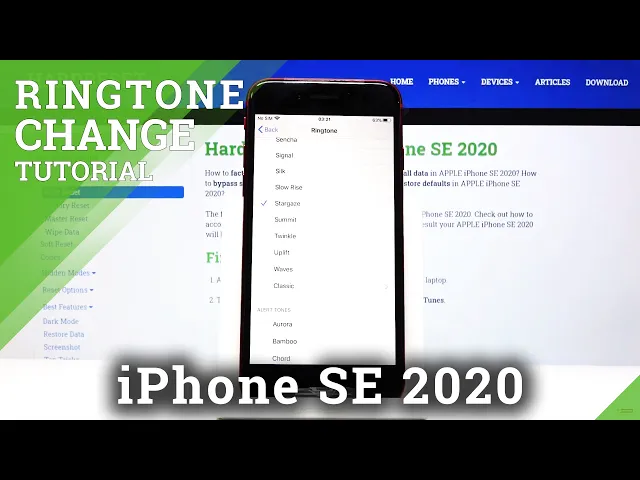 Video thumbnail for iPhone SE 2020 Ringtone List