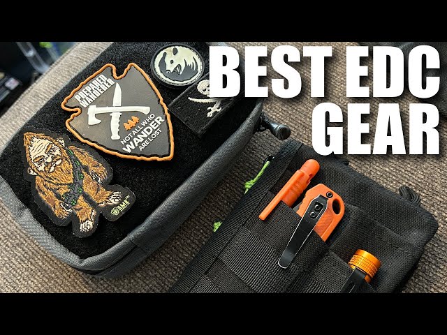 Video thumbnail for Best EDC Pouches and Gear on Amazon! Get Organized
