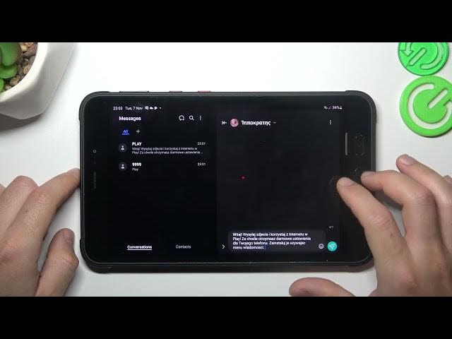 Video thumbnail for How to Forward Text Message on Samsung Tab Active3?
