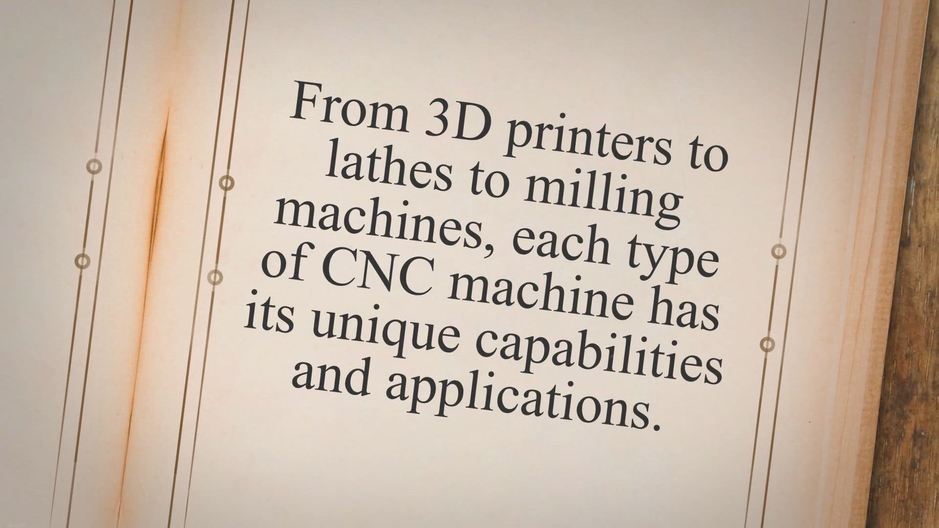 Video thumbnail for Understanding Different Types of CNC Machines