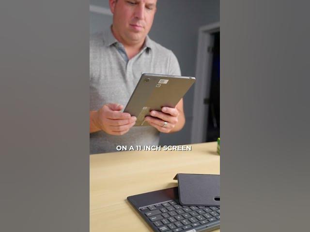 Video thumbnail for This Is Our Favorite Chromebook Tablet Screen #shorts