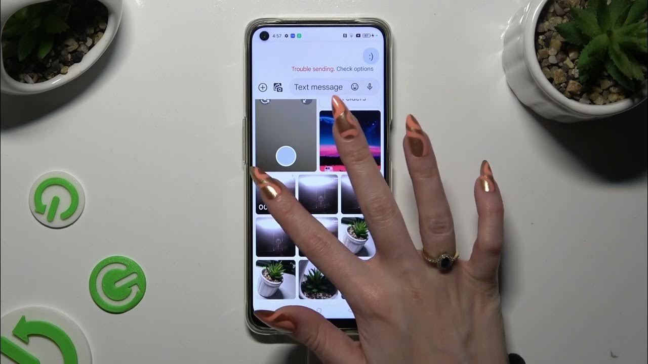 Video thumbnail for How To Add Audio & Music or Video Files To A Text Message In OPPO F19