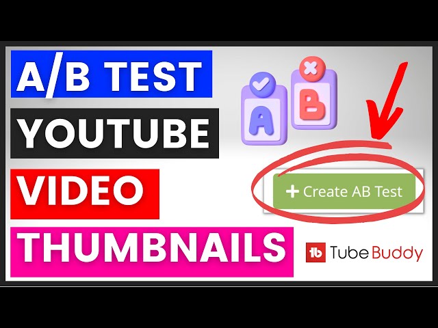 Video thumbnail for How To A/B Test YouTube Video Thumbnails? [in 2025] (Using TubeBuddy)