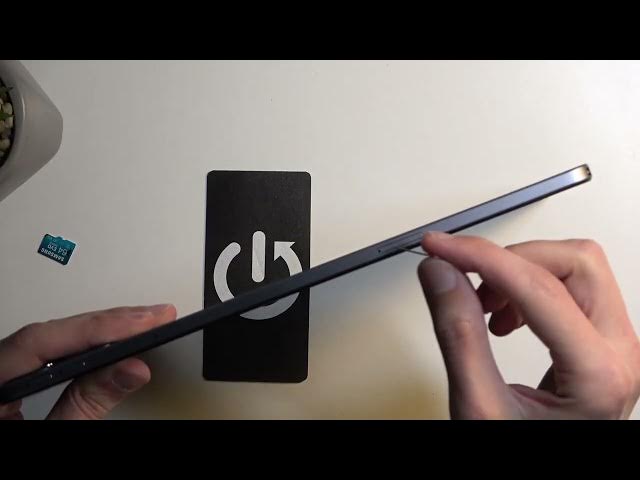 Video thumbnail for How to Insert an SD Card into a LENOVO Tab M11 - Memory Card - Expanded Storage