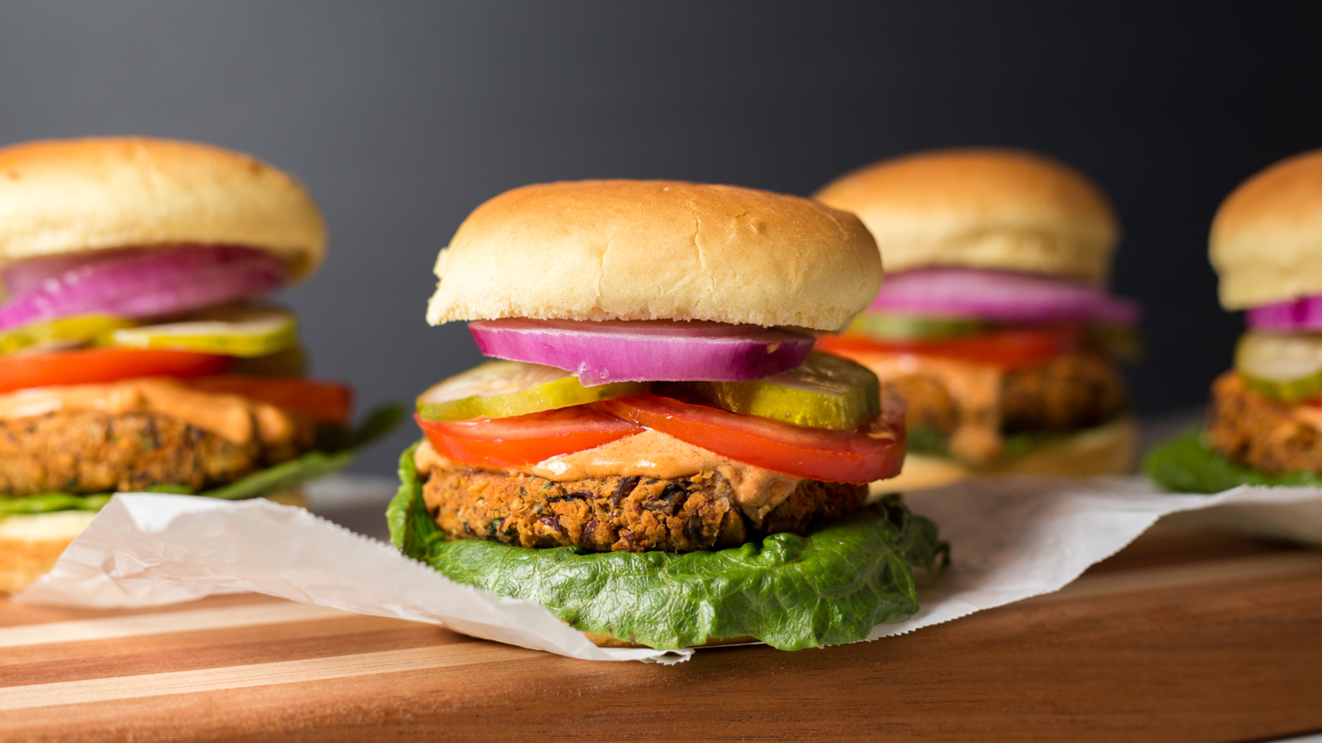 Video thumbnail for Loaded Vegan Bean Burger With Special Sauce Recipe