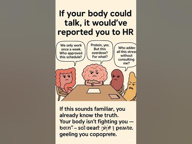 Video thumbnail for If your organs could vote you out of management, would you survive the election?