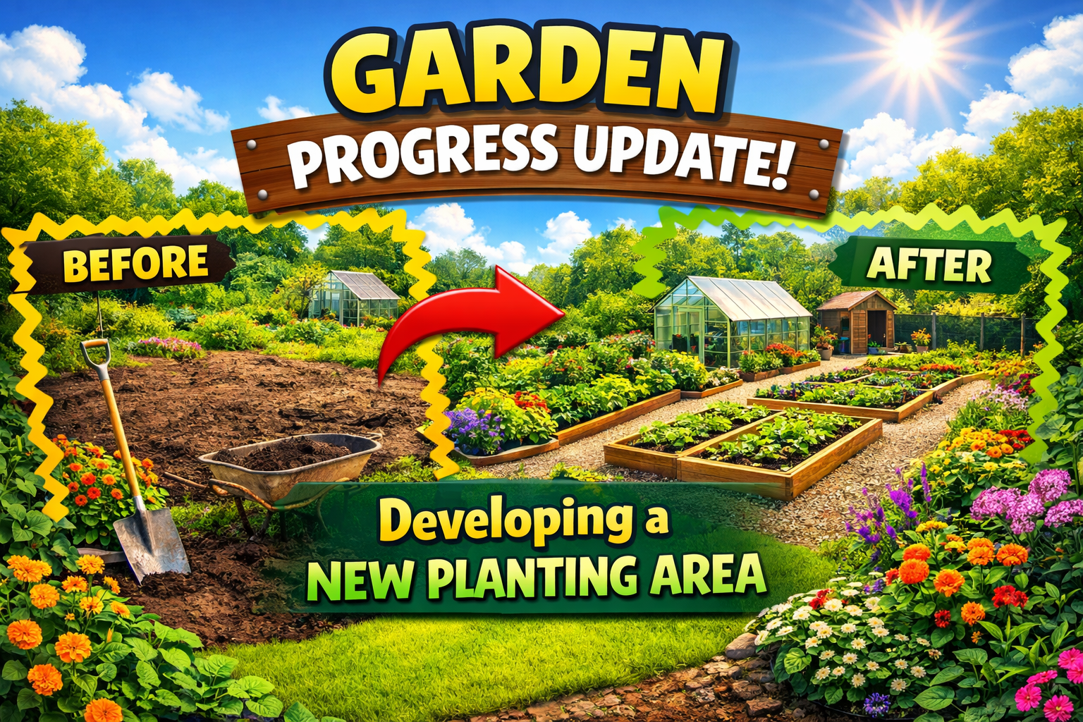 Video thumbnail for Garden Progress Update | Developing a New Planting Area