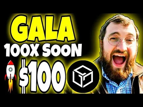 Video thumbnail for GALA Crypto Will Reach 500$ On This Date! GALA Coin Price Prediction!
