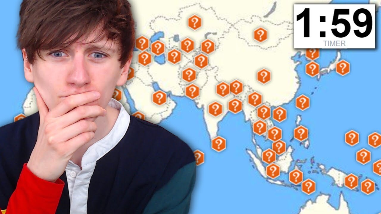 Video thumbnail for Can I name all 49 countries in Asia in 2 minutes?