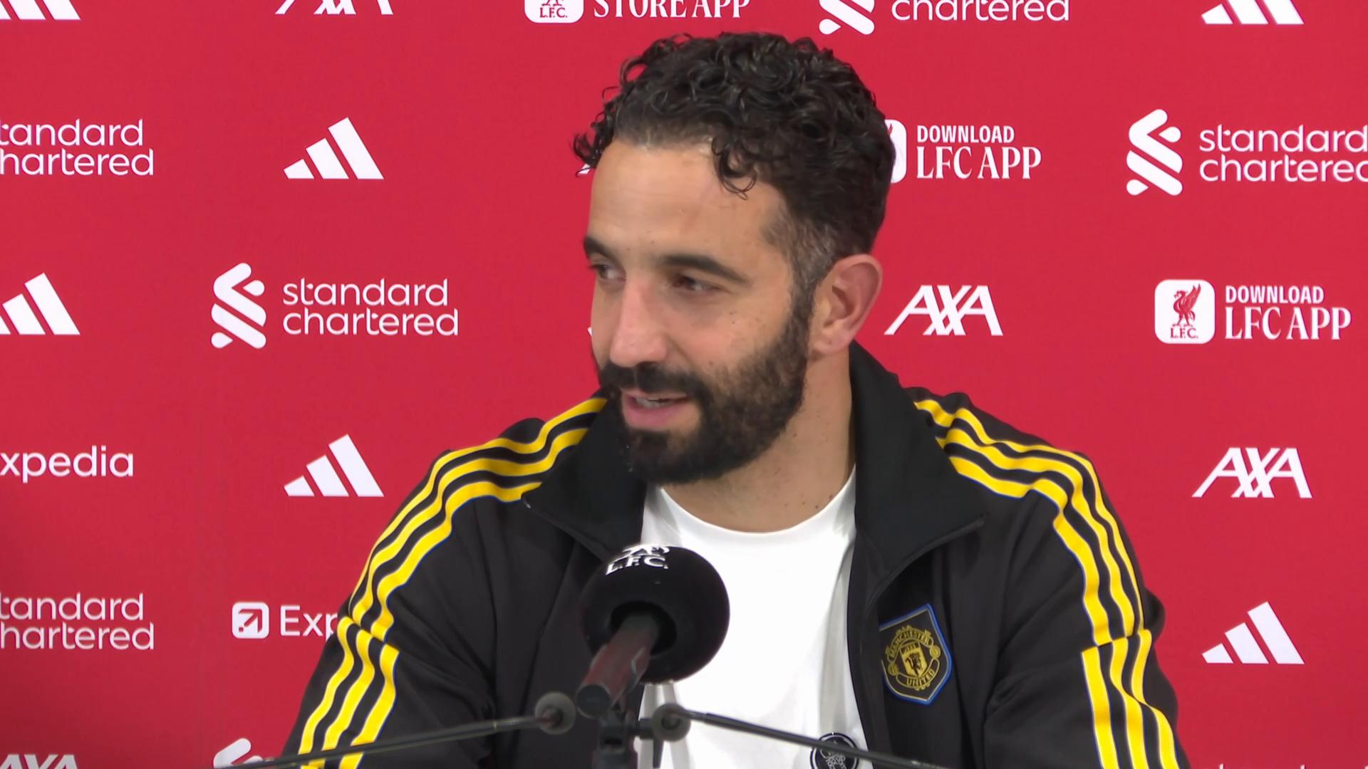 'Video thumbnail for 'It's really important' - Amorim after Man Utd win at Anfield for first time since 2016'