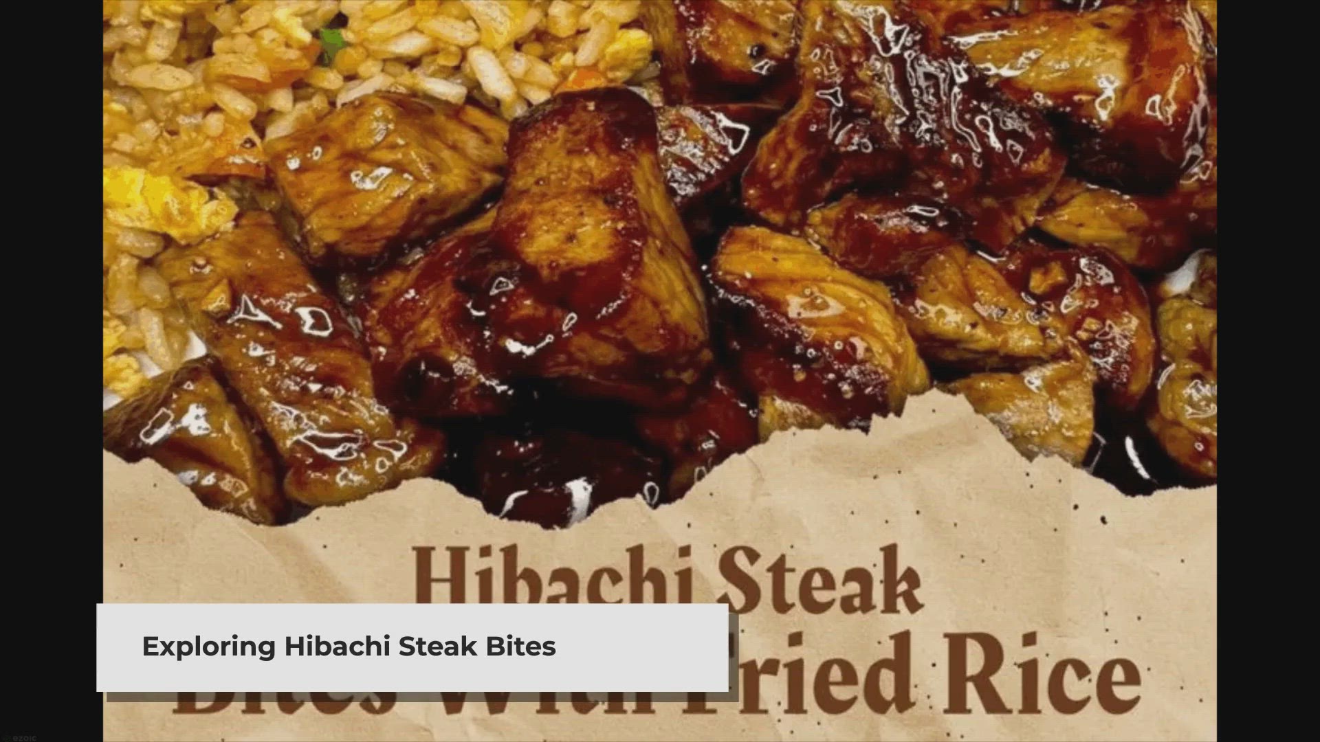 Video thumbnail for Hibachi Steak Bites with Fried Rice