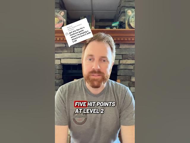 Video thumbnail for 5 hit points is bad even for a wizard in dnd