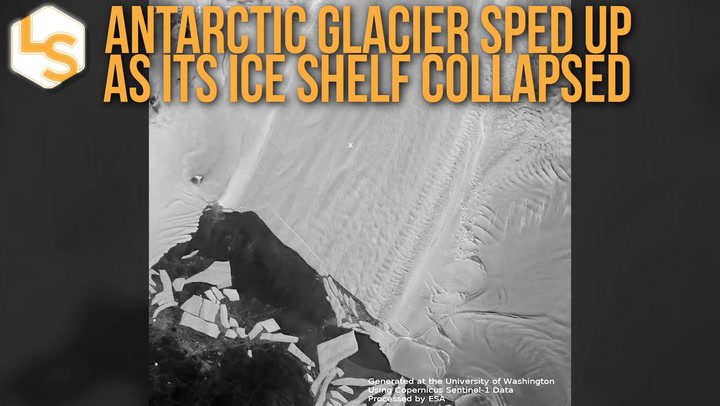 Video thumbnail for Time-Lapse Of Radar Images Shows How The Antarctic Ice Shelf Collapses