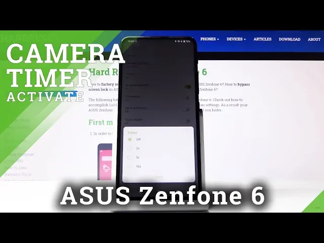 Video thumbnail for How to Add Camera Timer in ASUS Zenfone 6 – Camera Countdown