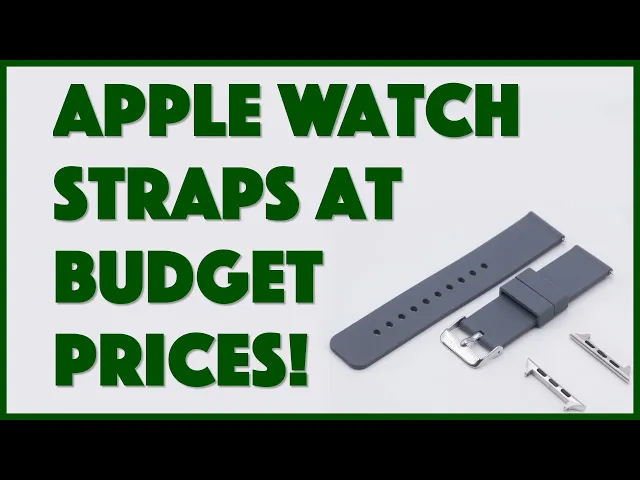 Video thumbnail for Vario Straps for the Apple Watch -- Demo & Review