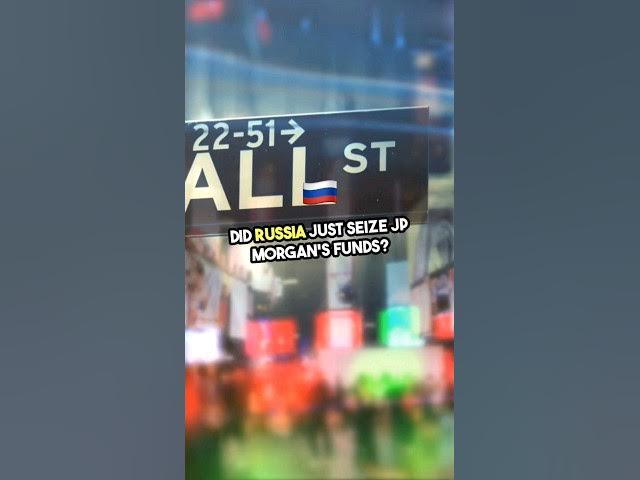 Video thumbnail for Russian Court Seizes JPMorgan Chase Funds in VTB Lawsuit. #news #business #jpmorganchase #russia