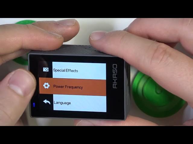 Video thumbnail for How to Adjust Power Frequency on Akaso Camera?