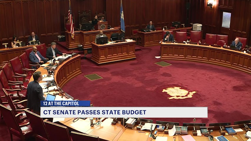 Video thumbnail for Connecticut State Senate final budget gets approval