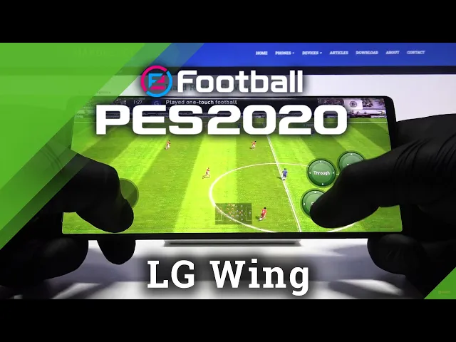 Video thumbnail for PES Mobile on LG Wing – Performance Checkup