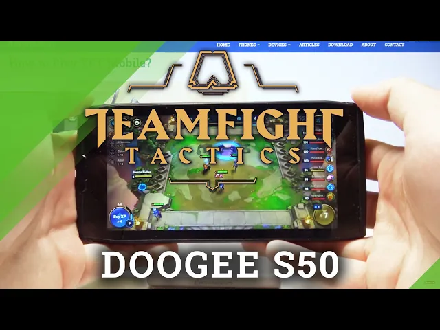 Video thumbnail for TFT on Doogee S50 - Mobile Gameplay & Performance Checkup
