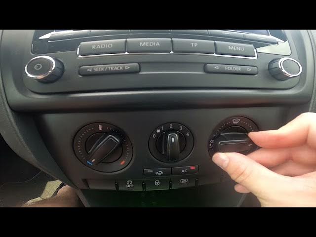 Video thumbnail for How to Change Blowing Direction in Seat Toledo IV ( 2012 – 2018 ) Adjust Airflow Direction