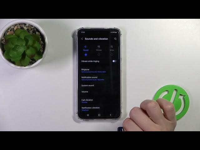 Video thumbnail for Samsung Galaxy S24   How to Change Notifications Sound
