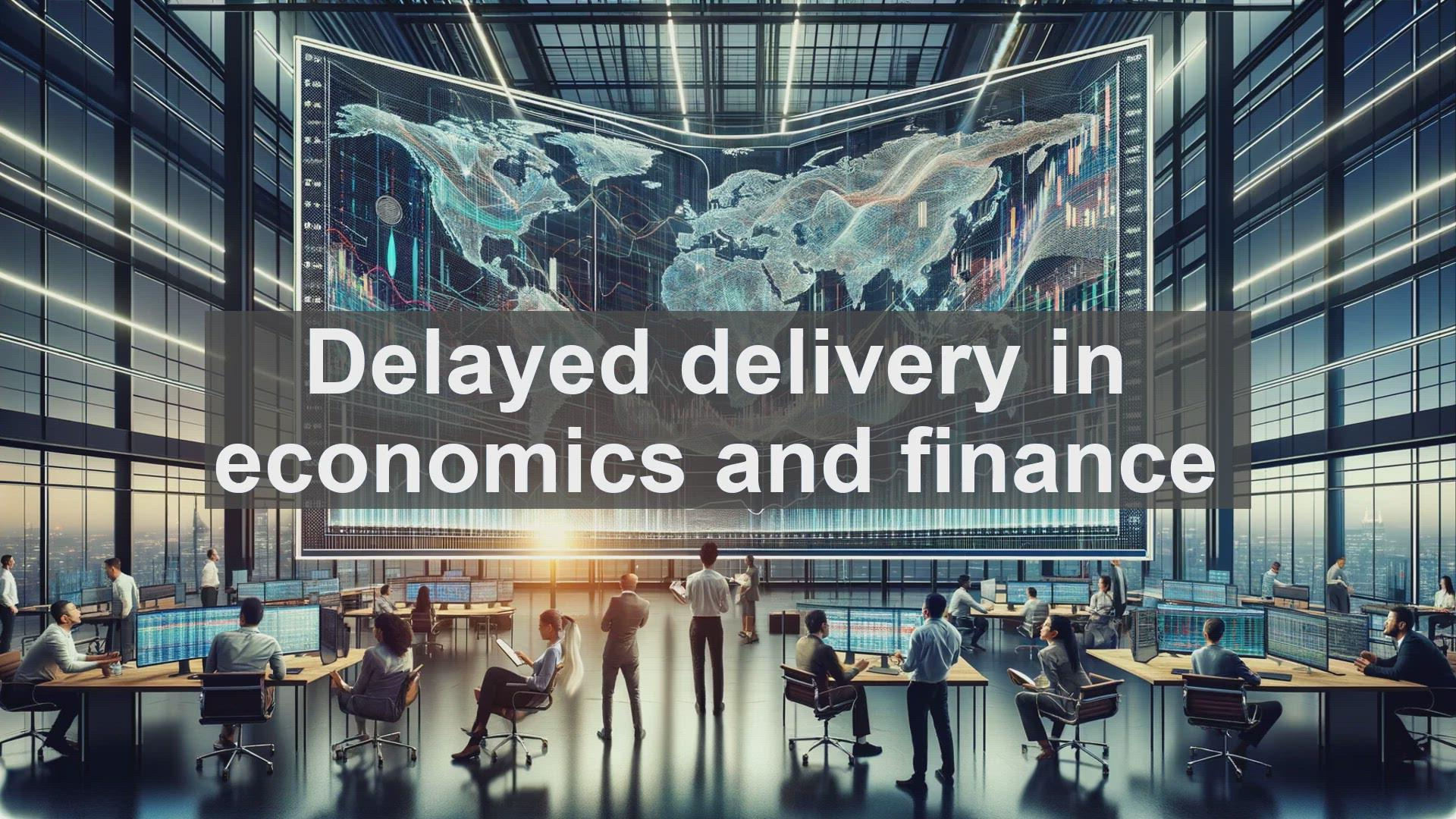 'Video thumbnail for Delayed delivery in economics and finance'