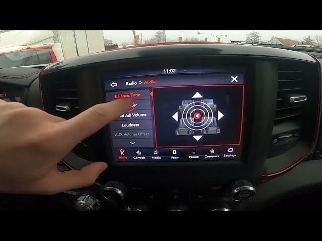 Video thumbnail for How to Enter and Manage Radio Equalizer in Dodge RAM REBEL 1500 II ( 2019 - now )