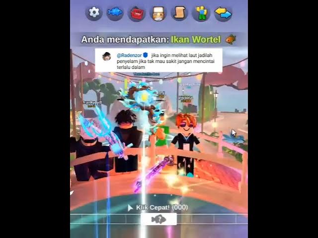Video thumbnail for Obat di Kala Iridesca Masih Belum Mau Naik #roblox #fishit #forgotten #ikanforgotten #pulaupaskah