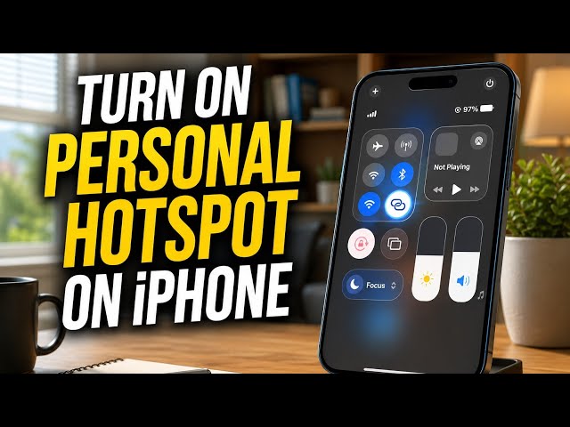 Video thumbnail for How to Turn On Personal Hotspot on iPhone and Share Data With Other Devices