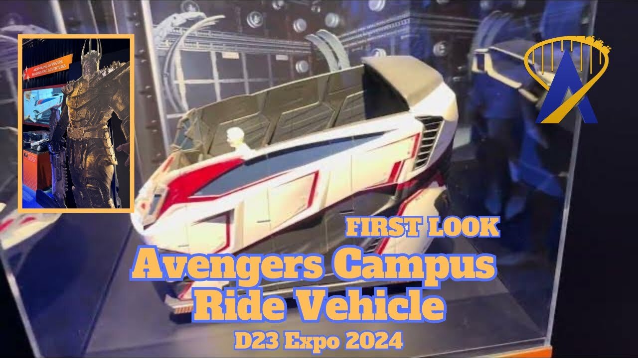 'Video thumbnail for Ride Vehicle for Marvel Thanos Ride Coming to Avengers Campus'