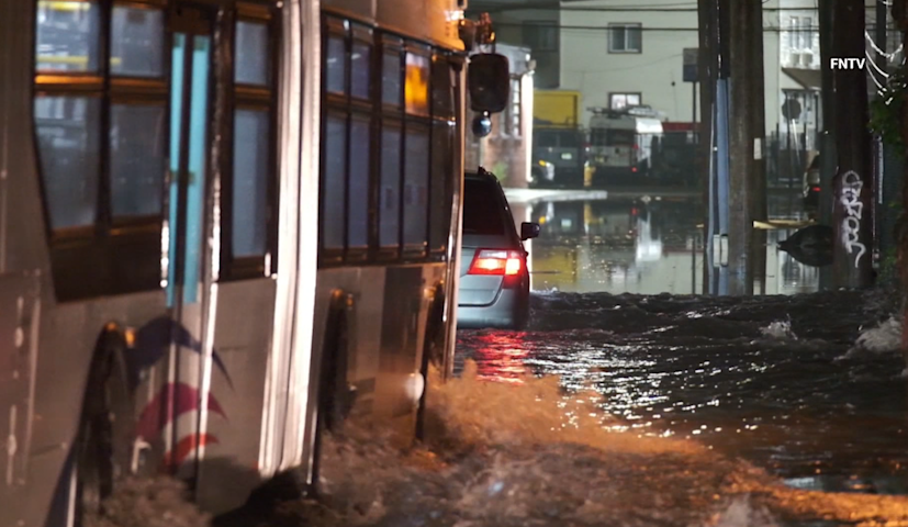 Video thumbnail for Storm damage and flooding reported after strong storms move through Newark