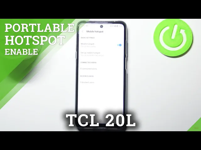 Video thumbnail for How to Turn On Portable Hotspot in TCL 20L – Create Wi-Fi Hotspot