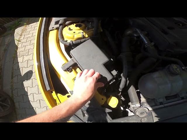 Video thumbnail for Where is Fuse Box Under the Hood in Ford Mustang VI ( 2014 – now ) - Find Fuse Box