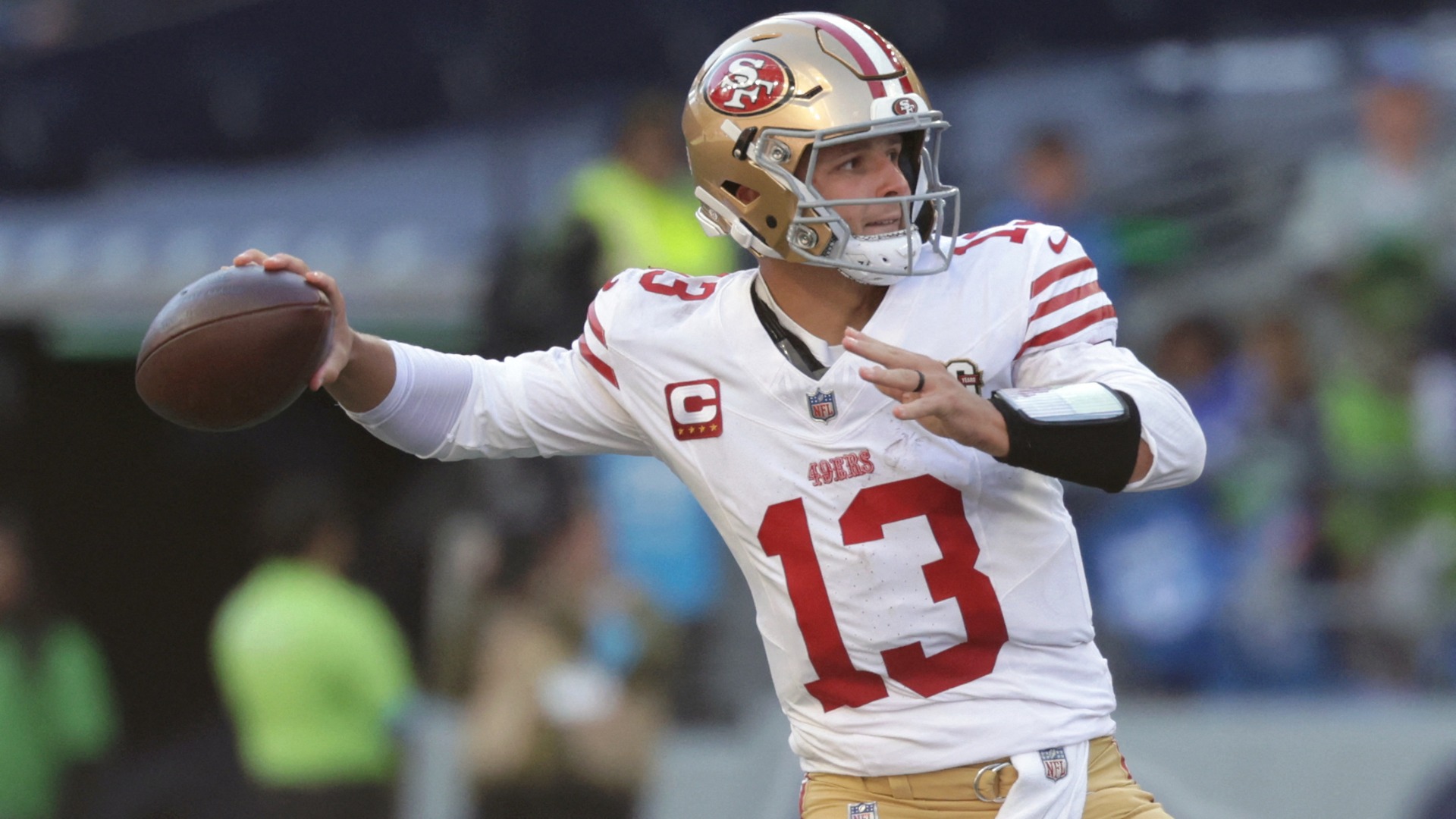 Video thumbnail for Brock Purdy Shines as the San Fransisco 49ers Stay Undefeated!