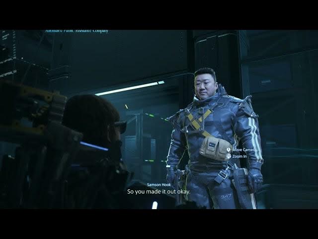 Video thumbnail for Death Stranding 2 - Episode 6: Take on Main Order 20 at South Distribution Center: Talk To Sam Hook