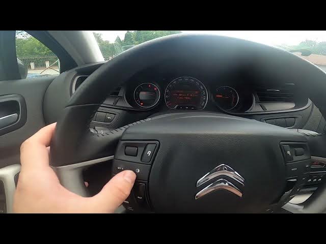 Video thumbnail for How to Turn Screen Display Off in Citroen C5 III ( 2007 – 2017 ) - Blank Screen Display