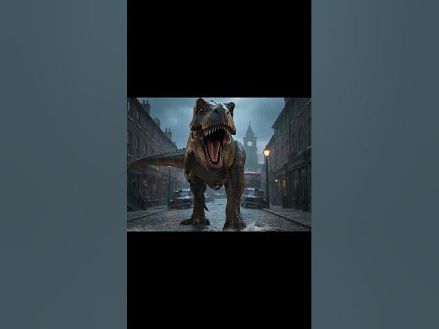 Video thumbnail for T Rex Chase Me π¨ Ultra Realistic T Rex Sound | AI Short