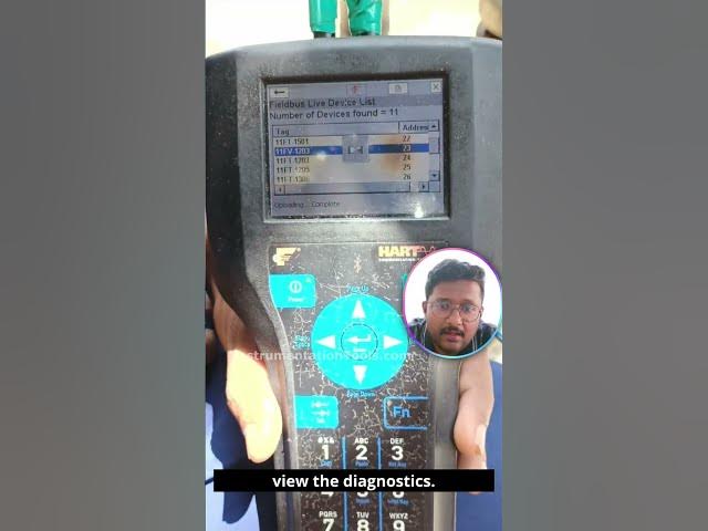 Video thumbnail for HART Communicator Tutorial: Foundation Fieldbus Training