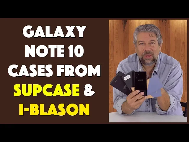 Video thumbnail for Samsung Galaxy Note 10 Case Roundup: i-Blason & SUPCASE