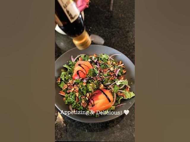 Video thumbnail for What I Eat After Yoga: Roasted Pecan & Kale Salad 🥗🧘🏻‍♀️