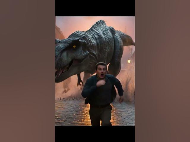 Video thumbnail for T Rex Is Chasing Me π± Real T Rex Sound (AI 4K Short)