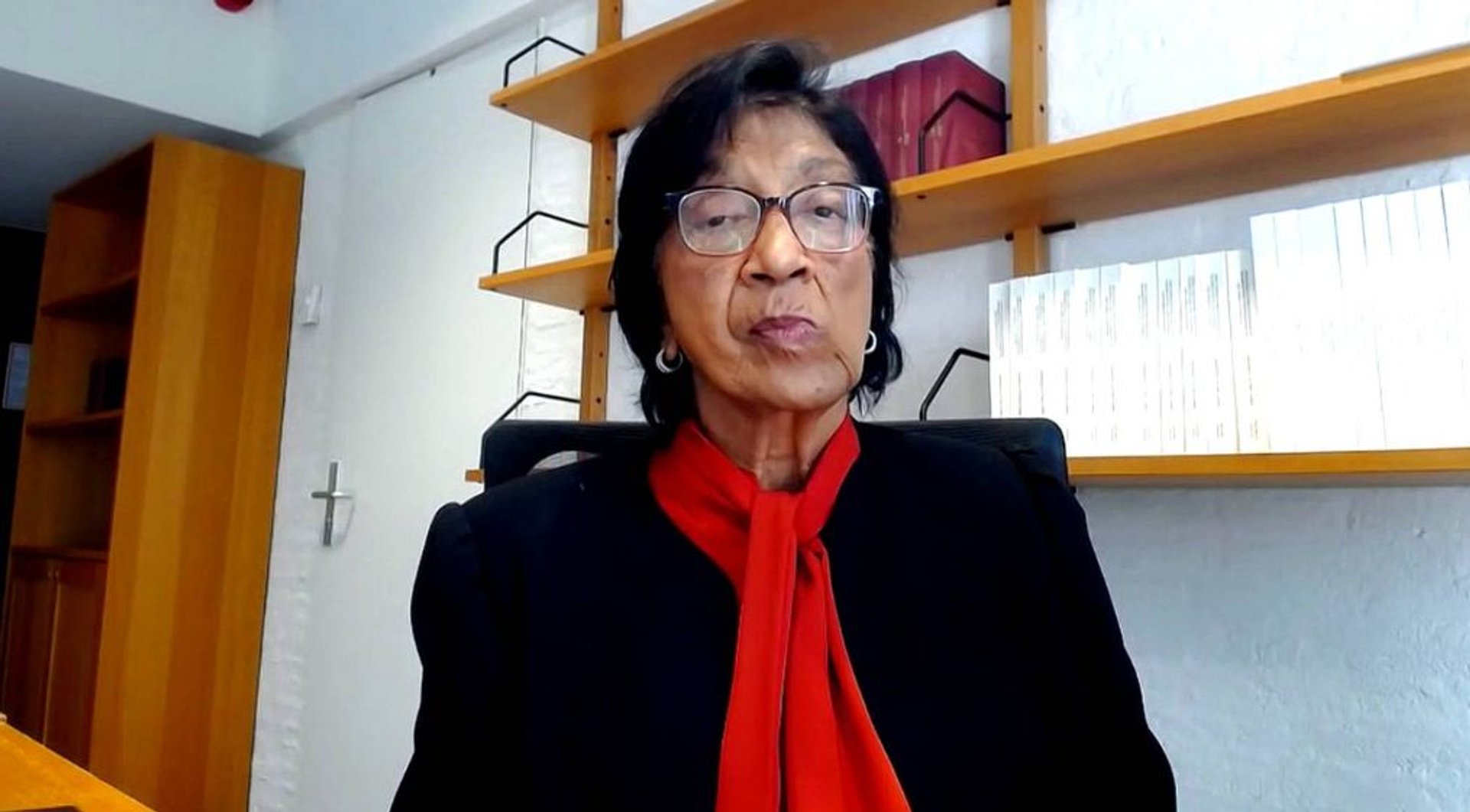 Video thumbnail for Nobel Peace Prize winner Navi Pillay condemns US sanctions on ICC