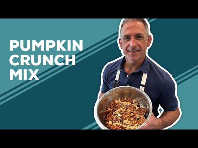 Video thumbnail for Love & Best Dishes: Pumpkin Crunch Mix Recipe | Homemade Fall Snack Mix Ideas