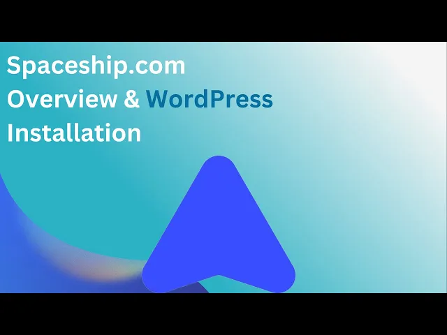 Video thumbnail for Spaceship Hosting Overview and WordPress installation comprehensive guide!