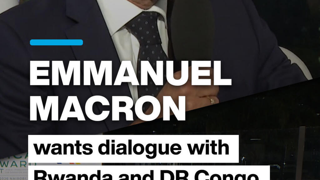 Video thumbnail for Emmanuel Macron wants dialogue with Rwanda and DRC