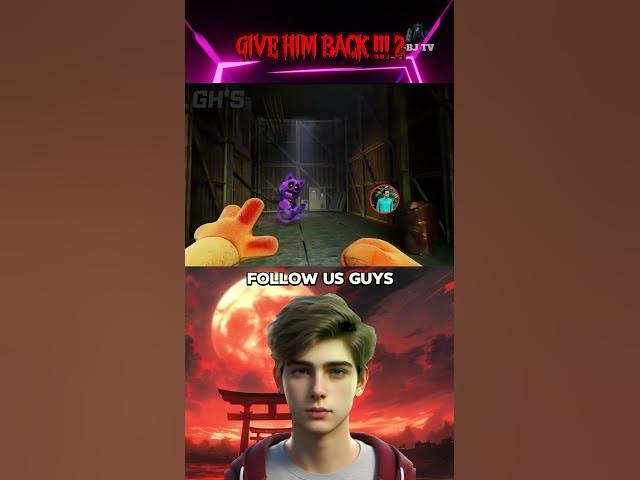 Video thumbnail for GIVE HIM BACK 2 REACTION GH'S | Poppy playtime chapter 3 #shorts #catnap #dogday