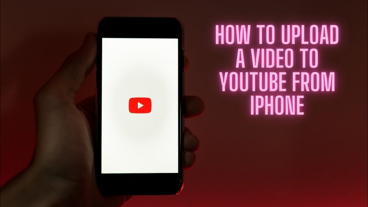 Video thumbnail for How to Upload a Video to YouTube From iPhone